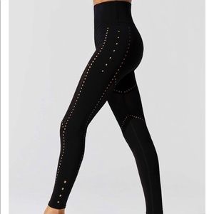 Carbon38 Seamless Perforated Leggings